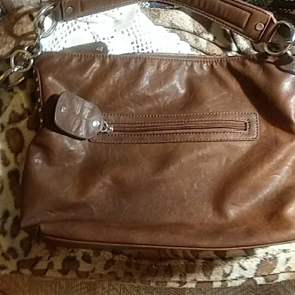 Hananel Brown faux leather purse - Picture 4 of 4
